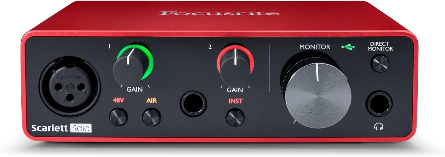 Focusrite Scarlett Solo (3rd Gen) Audio Interface